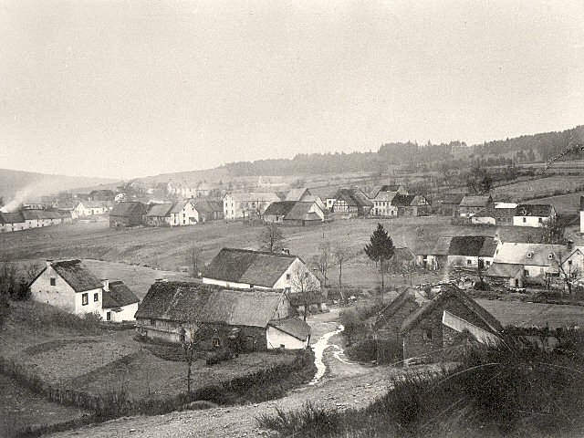 Historische Ansicht Duppachs von Buchholz