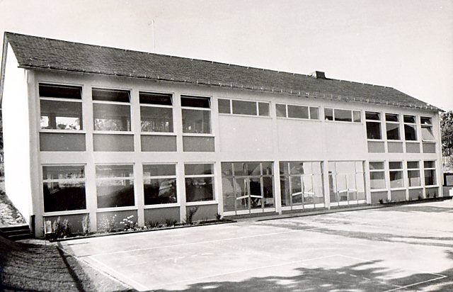 Historische Ansicht Alte Schule - heute Gemindehaus